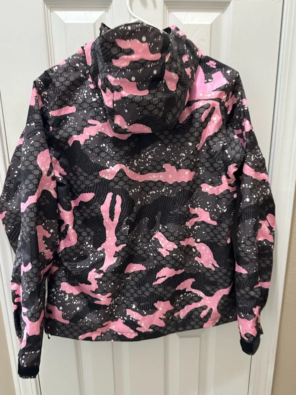 DC Snow ski Jacket size XS pink gray camo